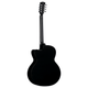 Alvarez ABT60CE 8-String Artist Cutaway Acoustic-Electric Baritone Guitar (Black)