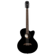 Alvarez ABT60CE 8-String Artist Cutaway Acoustic-Electric Baritone Guitar (Black)