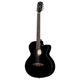 Alvarez ABT60CE 8-String Artist Cutaway Acoustic-Electric Baritone Guitar (Black)