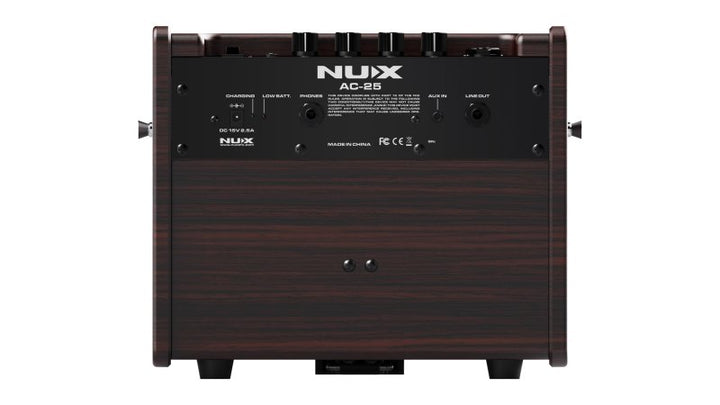NUX AC-25 Portable Battery-Powered Acoustic Guitar Amplifier
