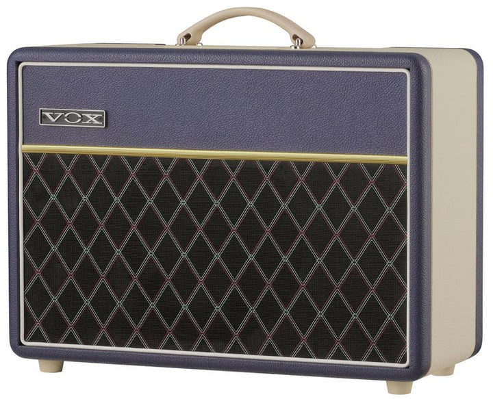 Vox AC10 Custom 10W 1x10 Tube Guitar Combo Amp (Two-Tone Blue and Cream)