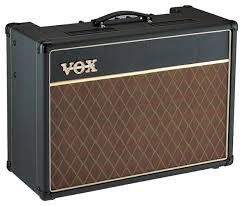 Vox AC15 Custom 15W 1x12 Tube Guitar Combo Amp (Celestion Greenback, Black)