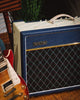 Vox AC15 Custom 15W 1x12 Tube Guitar Combo Amp (Celestion Greenback, Two-Tone Blue and Cream)