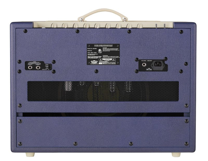 Vox AC15 Custom 15W 1x12 Tube Guitar Combo Amp (Celestion Greenback, Two-Tone Blue and Cream)
