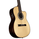 Alvarez AC70HCE Artist Hybrid Cutaway Acoustic-Electric Classical Guitar with Armrest (Natural Gloss)