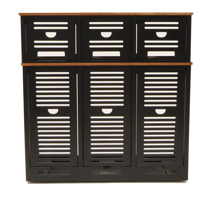 Argosy 12 Space Slanted Rack, Single Bay, Oak Trim