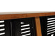 Argosy 16 Space Straight Rack, Double Bay, Walnut Trim