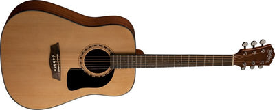 Washburn Apprentice D5 Dreadnought Acoustic Guitar with Hard Case (Natural)