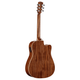 Alvarez AD60LCE Artist Left-Handed Dreadnought Cutaway Acoustic-Electric Guitar (Natural Gloss)