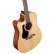 Alvarez AD60LCE Artist Left-Handed Dreadnought Cutaway Acoustic-Electric Guitar (Natural Gloss)