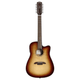 Alvarez AD60CE 12-String Artist Dreadnought Cutaway Acoustic-Electric Guitar (Shadowburst)