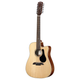 Alvarez AD60CE 12-String Artist Dreadnought Cutaway Acoustic-Electric Guitar (Natural Gloss)