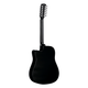 Alvarez AD60CE 12-String Artist Dreadnought Cutaway Acoustic-Electric Guitar (Black)