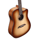 Alvarez AD60CE Artist Dreadnought Cutaway Acoustic-Electric Guitar (Shadowburst)