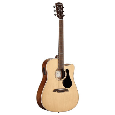 Alvarez AD60CE Artist Dreadnought Cutaway Acoustic-Electric Guitar (Natural Gloss)