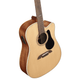 Alvarez AD60CE Artist Dreadnought Cutaway Acoustic-Electric Guitar (Natural Gloss)