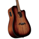 Alvarez AD66CE Artist Dreadnought Cutaway Acoustic-Electric Guitar (Shadowburst)