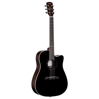 Alvarez AD70CE Artist Dreadnought Cutaway Acoustic-Electric Guitar (Black)