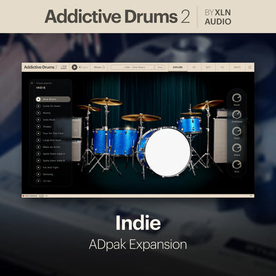 XLN Audio Addictive Drums 2: Indie ADpak