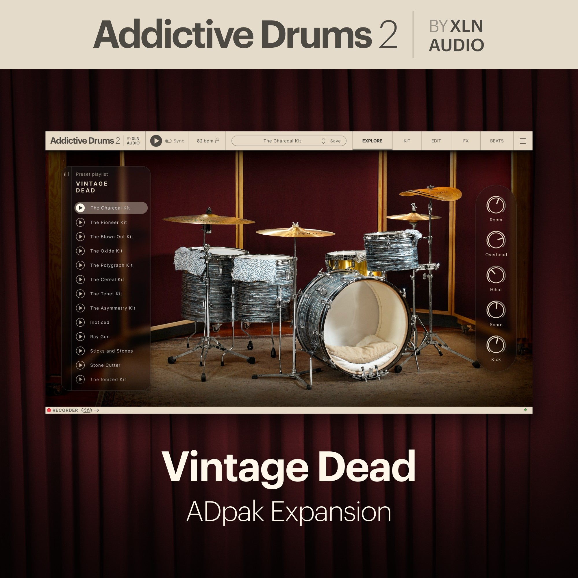 Addictive Drums 2: Vintage Dead – Blackout Audio