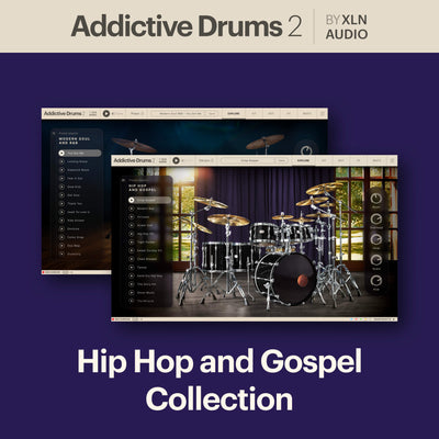 XLN Audio Addictive Drums 2: Hip Hop and Gospel Collection