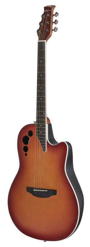 Applause Guitars Elite AE48 Super Shallow Cutaway Acoustic-Electric Guitar (Honeyburst Satin)