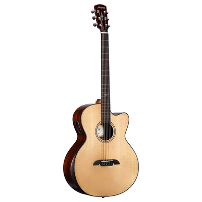 Alvarez AEBT70CE Artist Elite Cutaway Acoustic-Electric Baritone Guitar with Armrest (Natural Gloss)