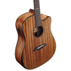 Alvarez AED66CE Artist Elite Dreadnought Cutaway Acoustic-Electric Guitar with Armrest (Natural Gloss)