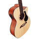 Alvarez AF30CE Artist Folk/OM Cutaway Acoustic-Electric Guitar (Natural Satin)