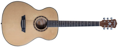Washburn Apprentice F5 Folk Acoustic Guitar with Hard Case (Natural)