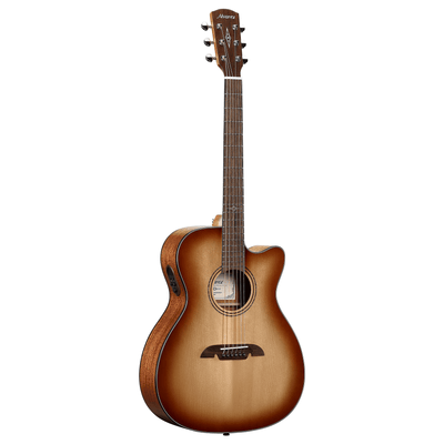 Alvarez AF60CE Artist Folk/OM Cutaway Acoustic-Electric Guitar (Shadowburst)