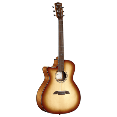 Alvarez AG60LCE Artist Left-Handed Grand Auditorium Cutaway Acoustic-Electric Guitar (Shadowburst)