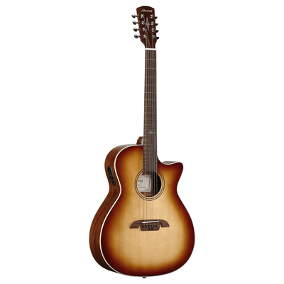 Alvarez AG60CE 8-String Artist Grand Auditorium Cutaway Acoustic-Electric Guitar (Shadowburst)