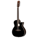 Alvarez AG70CE 12-String Artist Grand Auditorium Cutaway Acoustic-Electric Guitar (Black)