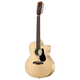 Alvarez AJ80CE 12-String Artist Jumbo Cutaway Acoustic-Electric Guitar (Natural Gloss)