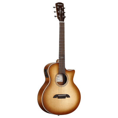 Alvarez ALJ2CE Artist Little Jumbo Travel Cutaway Acoustic-Electric Guitar (Shadowburst)