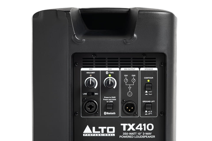 Alto Professional TX410 350W Powered Loudspeaker With Bluetooth - 10in