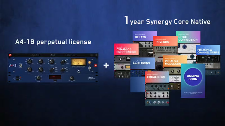 Antelope Audio A4-1B Perpetual Plugin License + 1 year SC Native