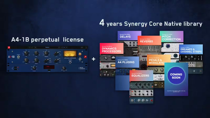 Antelope Audio A4-1B Perpetual Plugin License + 4 years SC Native