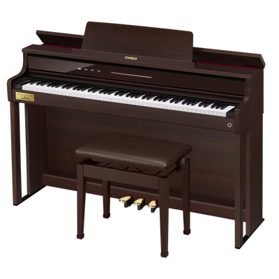 Casio Casio AP-750BN Celviano Digital Upright Piano (Rosewood Brown) - 88 Keys