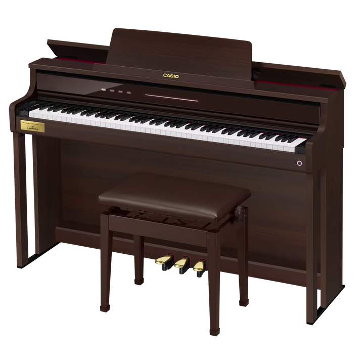 Casio Casio AP-750BN Celviano Digital Upright Piano (Rosewood Brown) - 88 Keys