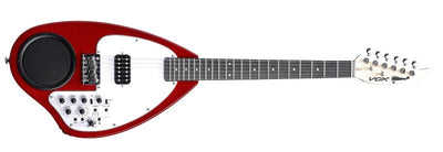 Vox APC-1 Electric Guitar with Built-In Speaker, Amp and Rhythm Machine (Red Metallic)