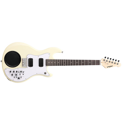 Vox APC-2 Electric Guitar with Built-In Speaker, Amp and Effects (White)