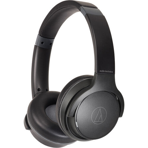 Audio-Technica ATH-S220BT Consumer Wireless On-Ear Headphones - Black