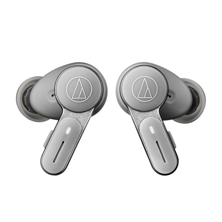 Audio-Technica Consumer ATH-TWX7 Noise-Canceling True Wireless Earbuds (Grey)