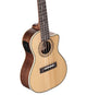 Alvarez AU70CCE Artist Concert Cutaway Acoustic-Electric Ukulele (Natural Satin)