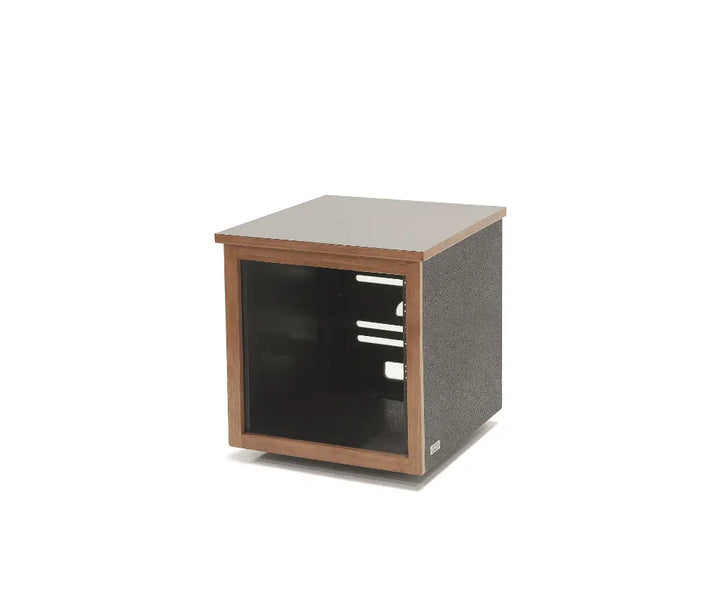 Argosy 10 Space Straight Rack, Single Bay, Oak Trim