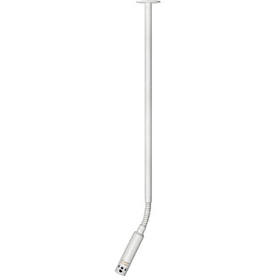 Audix M40W12HC Miniature High-Output Hypercardioid Ceiling Microphone w/ 12" Gooseneck - White