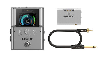 NUX NUX B-8S 2.4GHz Guitar Wireless System with Pedal Receiver