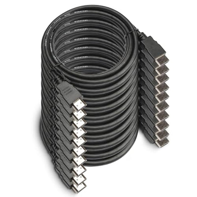 Blackout Audio Ultra High Speed 4K HDMI Cable 6 ft (1 Pack) – 10.2Gbps, 3D, ARC, Ethernet